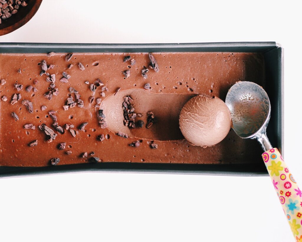 自製巧克力冰淇淋
